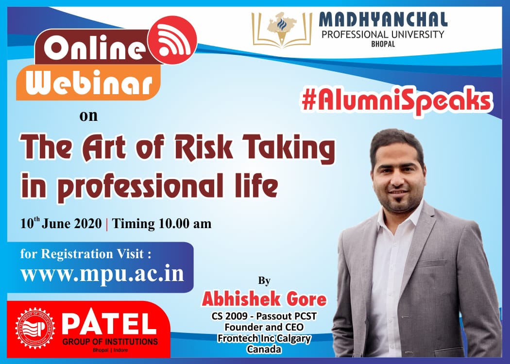 The Art of Risk Taking in Professional Life By Abhishek Gore